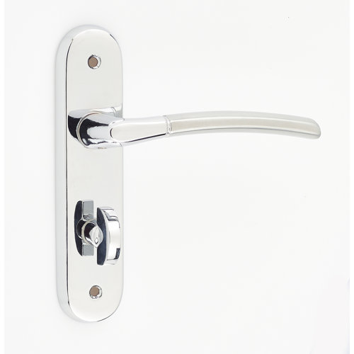Frelan Hardware Lorenzo Bathroom Door Handle Wayfair.co.uk